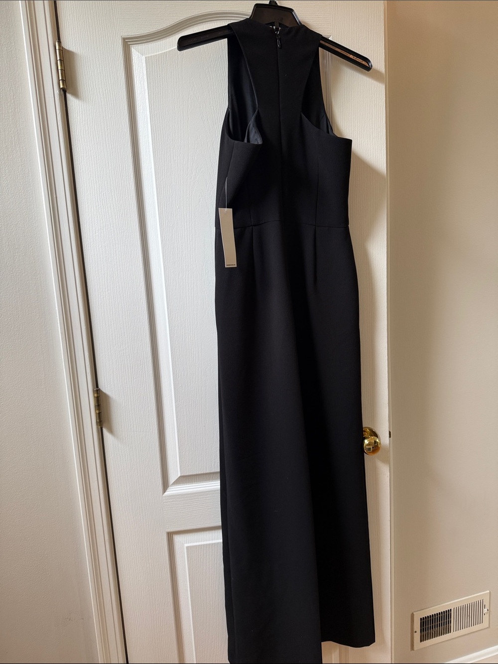 BCBGeneration Black Sleeveless V-Neck Jumpsuit - Picture 3 of 4